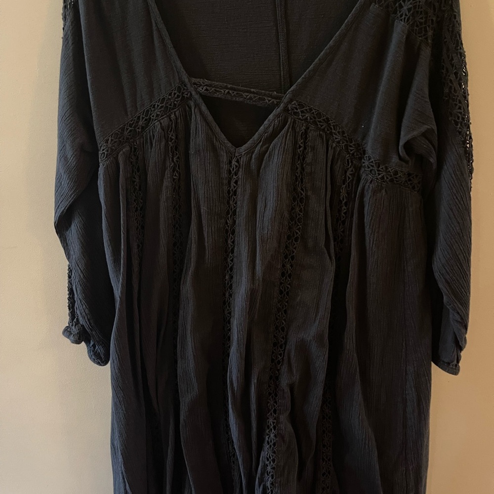 American Eagle Outfitters Black Mini Dress
